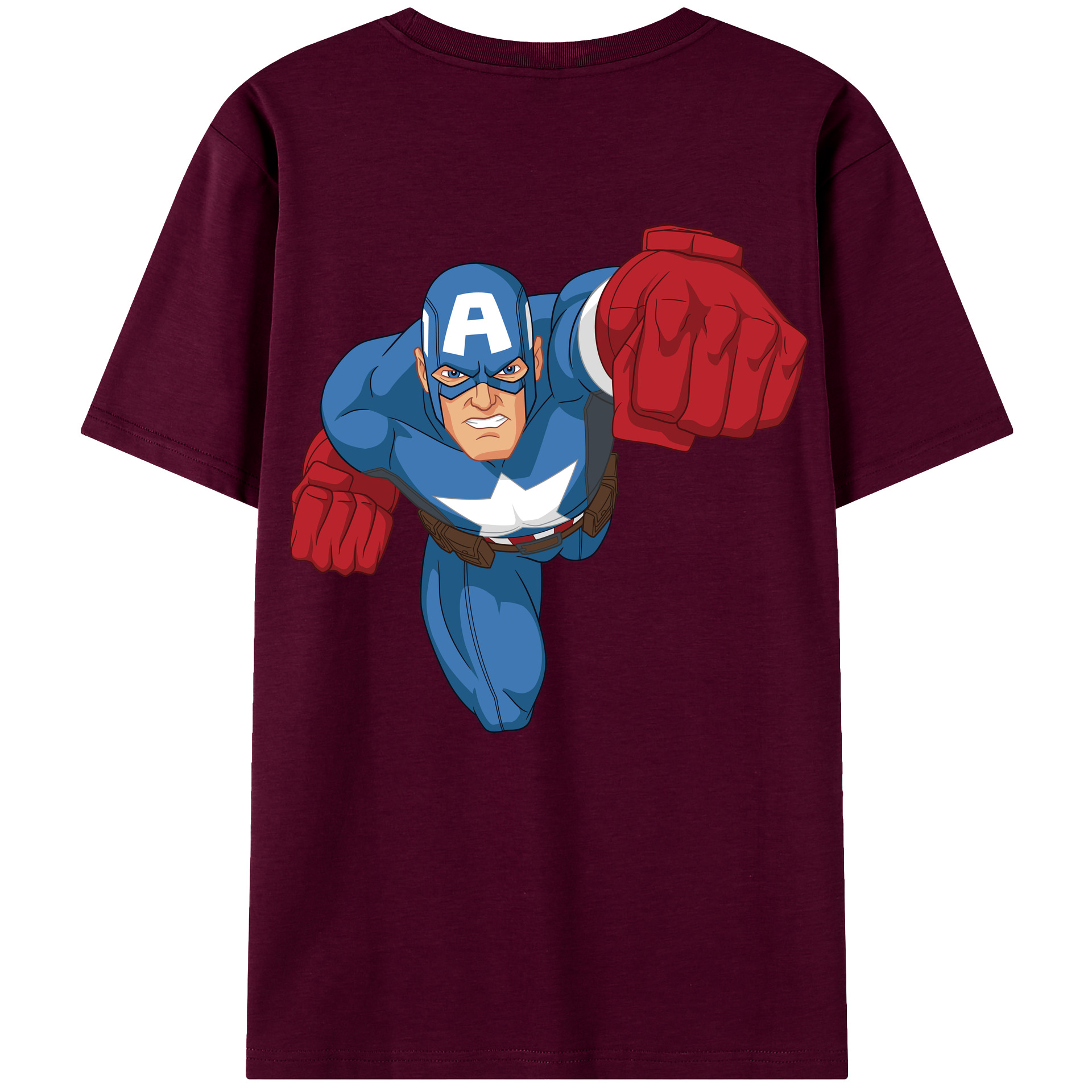（画像用） アベンジャーズ The Avengers レディース半袖Tシャツ(バックプリント)
